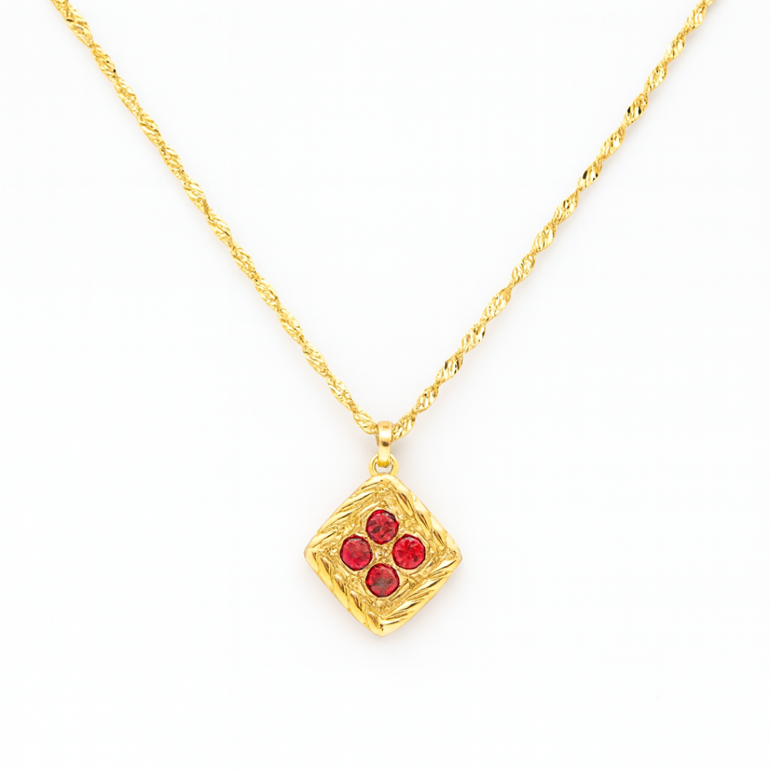 Dames Geboortesteen Ketting Gepersonaliseerd S925 Sterling