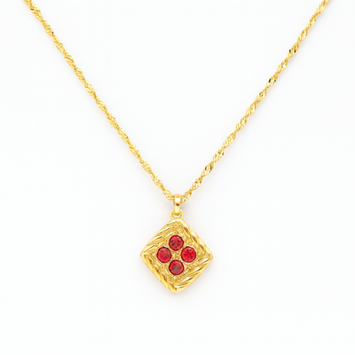Dames Geboortesteen Ketting Gepersonaliseerd S925 Sterling