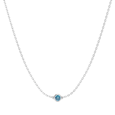 Elegante Familie Geboortesteen Ketting Dames