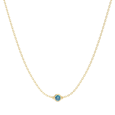 Elegante Familie Geboortesteen Ketting Dames