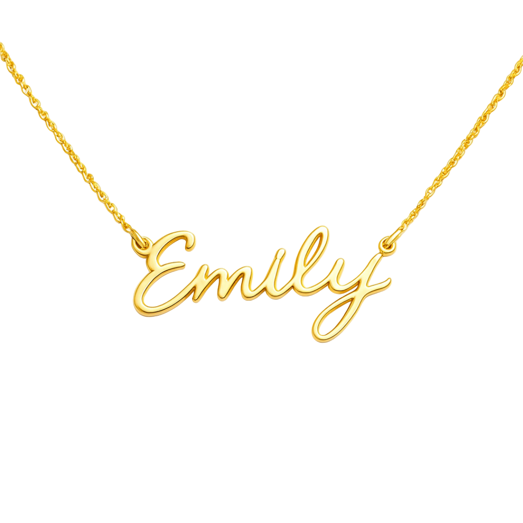 Dames Gepersonaliseerde Box Chain Naam Ketting