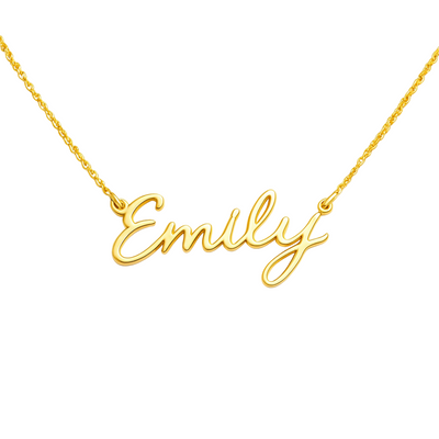 Dames Gepersonaliseerde Box Chain Naam Ketting