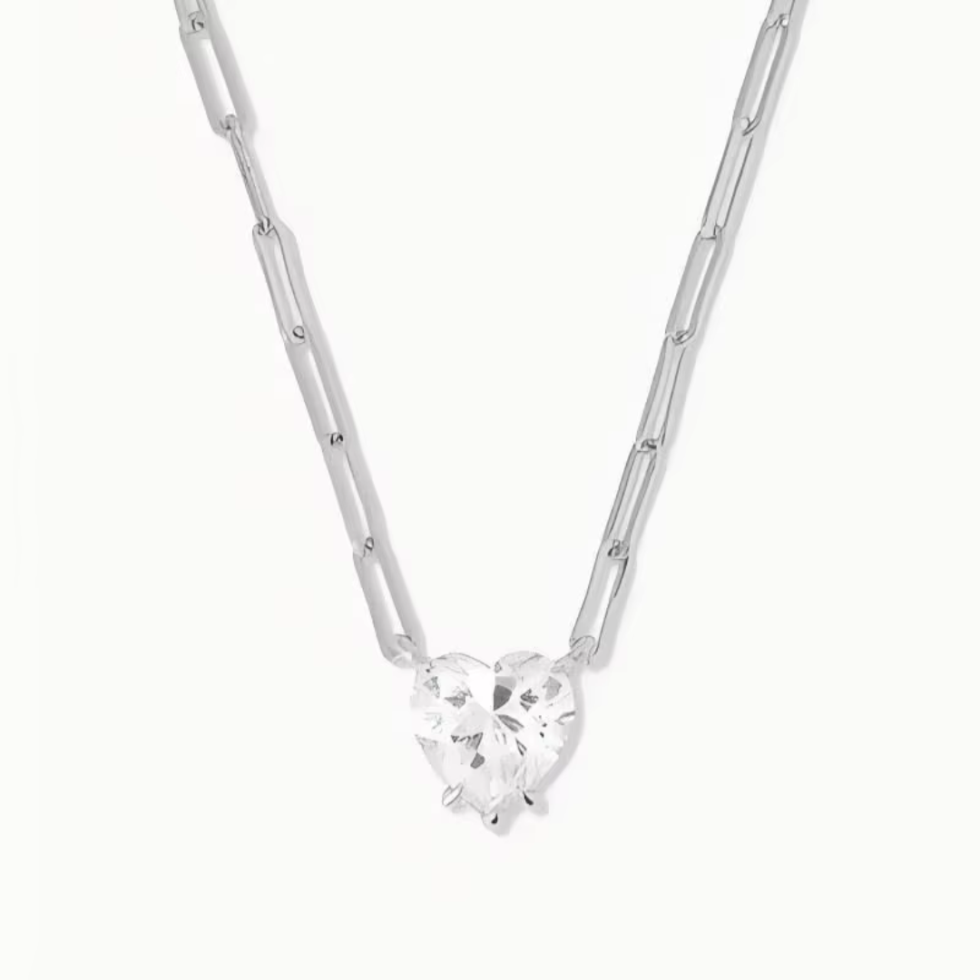 Ketting Dames Hartvormige Hanger Hypoallergeen