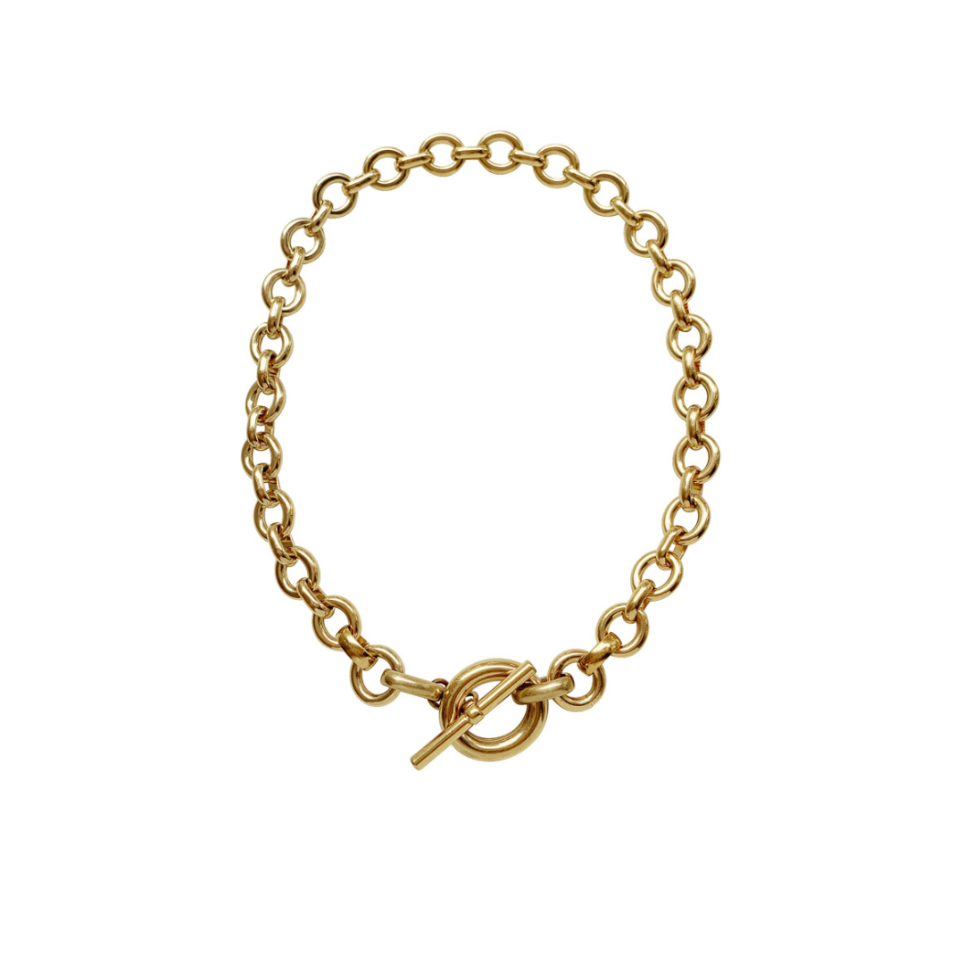 Chunky Schakelketting met Sluiting Dames
