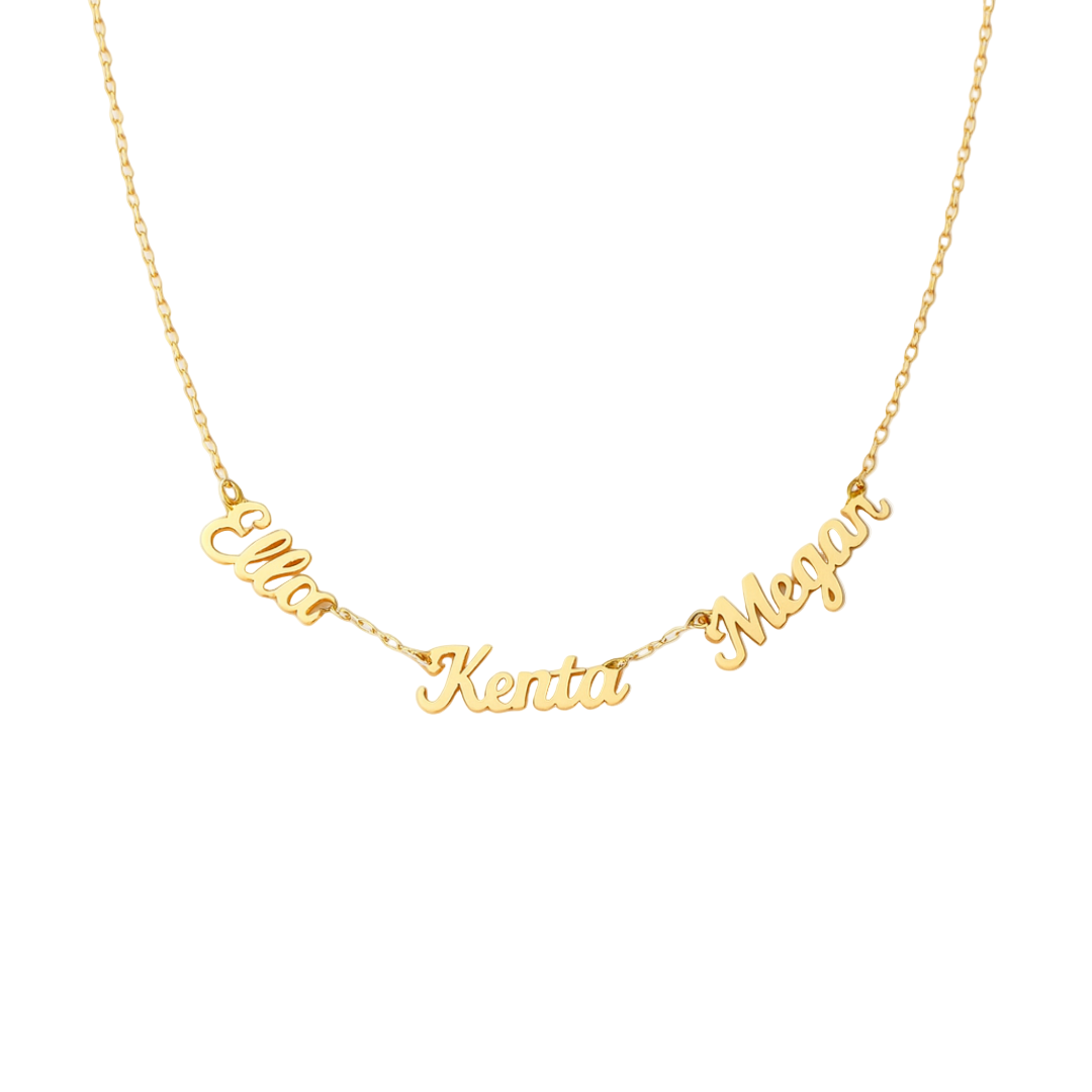 Gepersonaliseerde Ketting met Meerdere Namen
