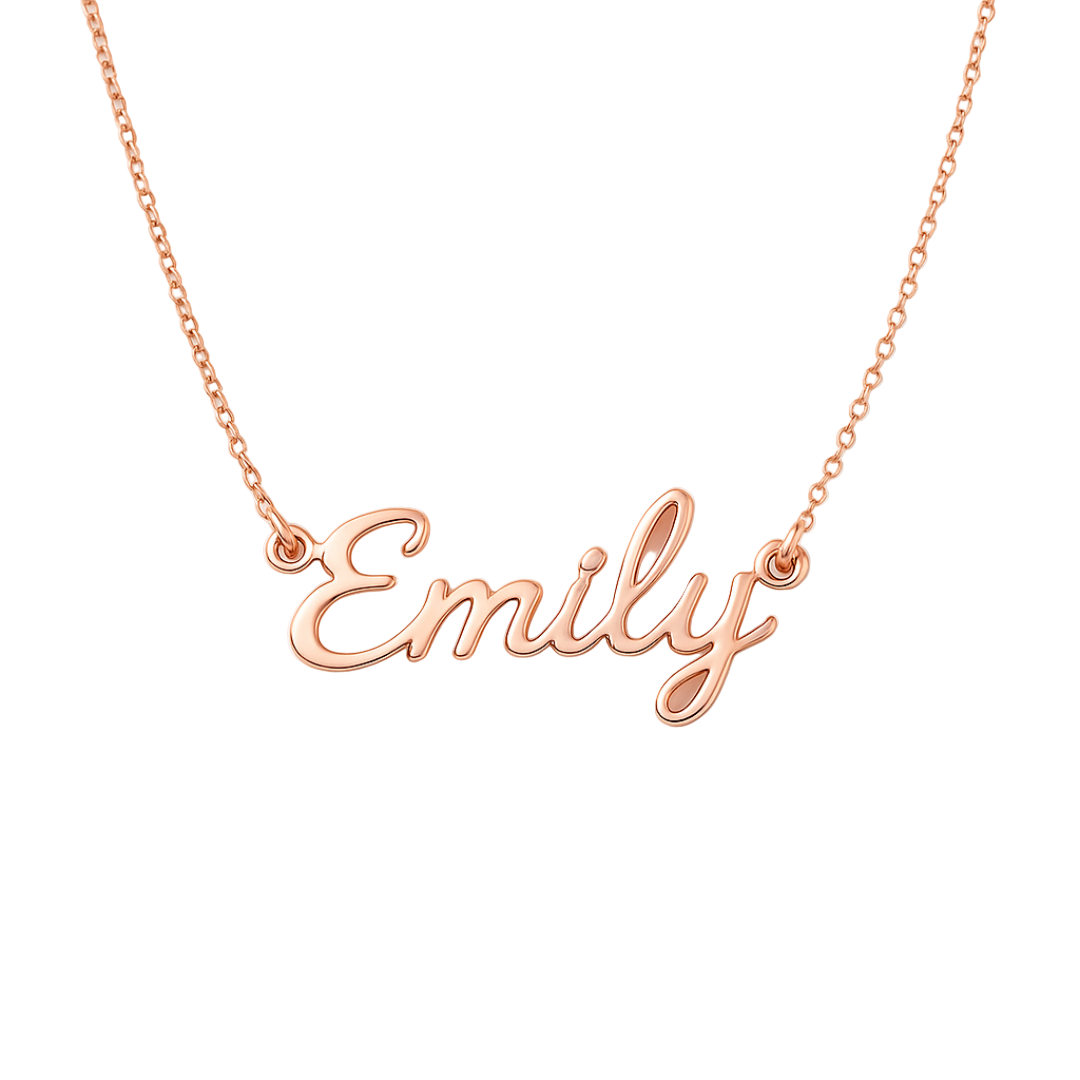 Dames Gepersonaliseerde Box Chain Naam Ketting