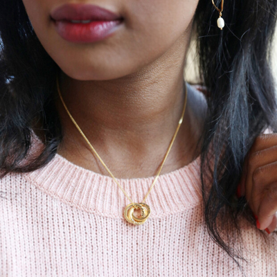 Dames Gepersonaliseerde Namen Schakels Cirkel Ketting
