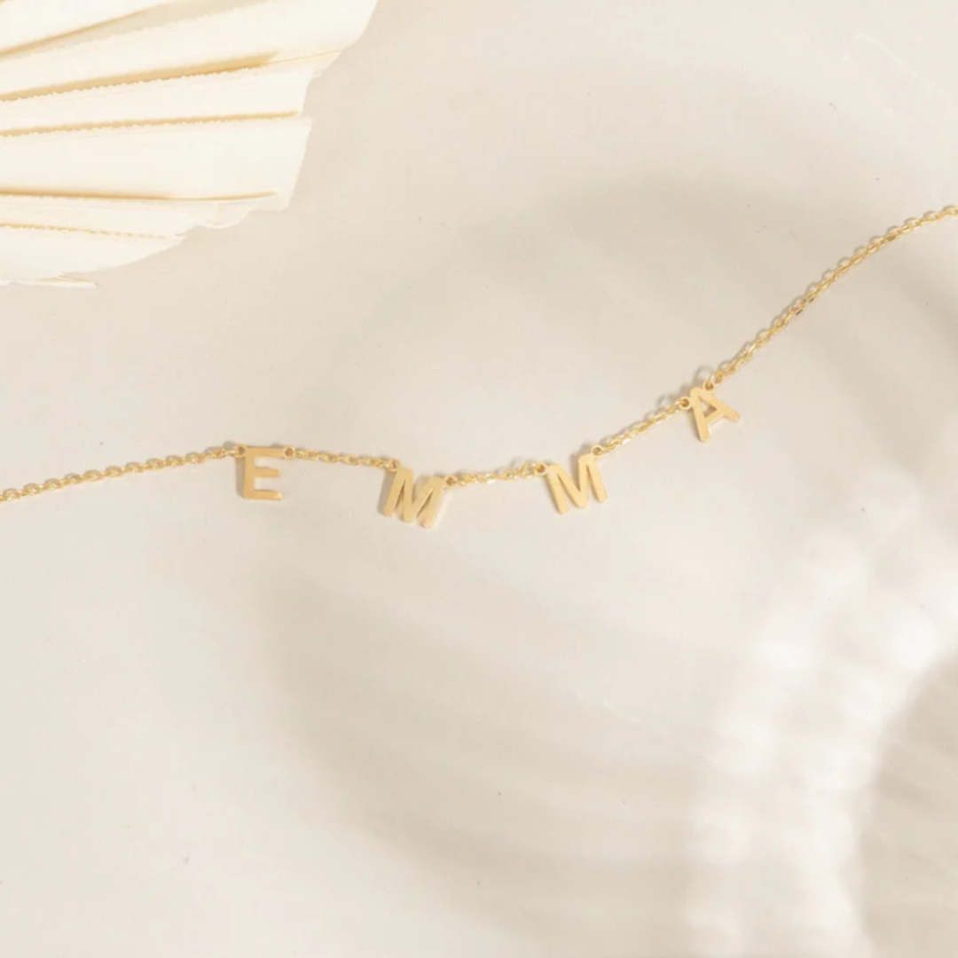 Naamketting Dames Gepersonaliseerd Verstelbaar
