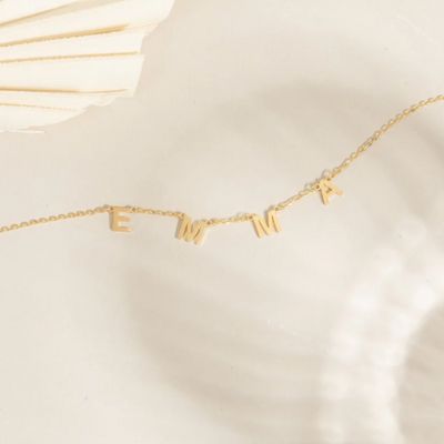 Naamketting Dames Gepersonaliseerd Verstelbaar