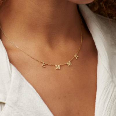 Naamketting Dames Gepersonaliseerd Verstelbaar