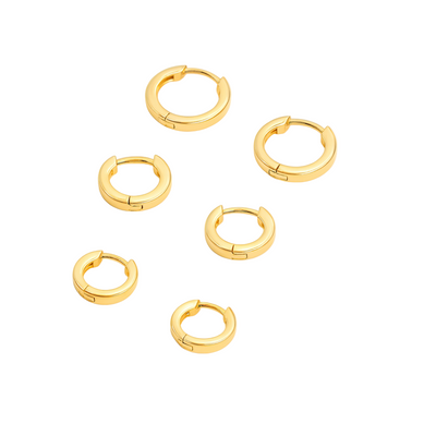 Oorringen Dames Huggie Sterling Zilver