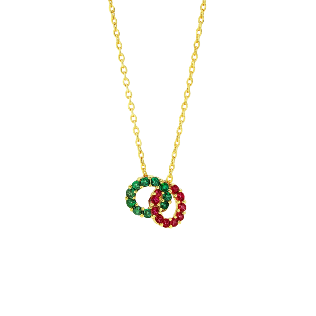 Connectie Geboortesteen Ketting Dames