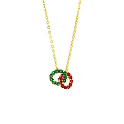 Connectie Geboortesteen Ketting Dames