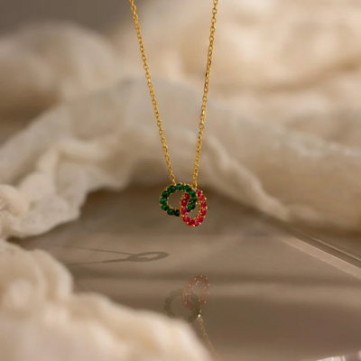 Connectie Geboortesteen Ketting Dames