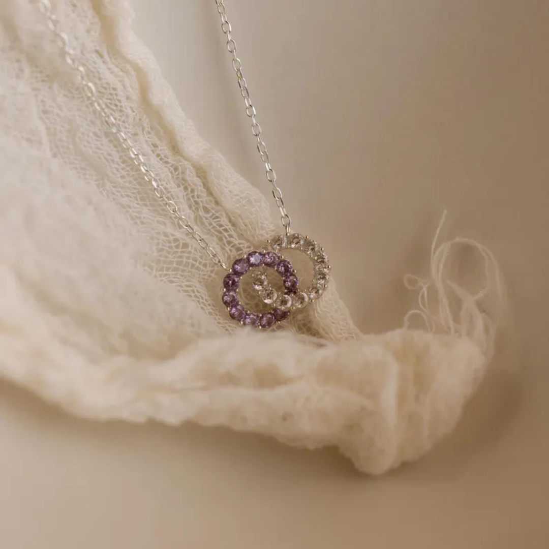 Connectie Geboortesteen Ketting Dames