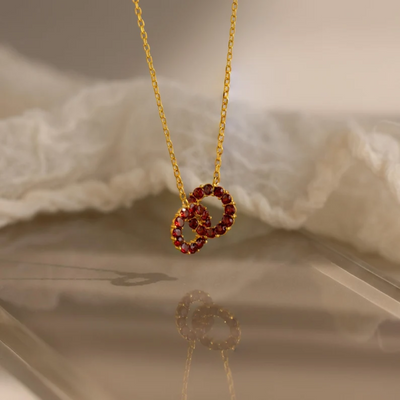 Connectie Geboortesteen Ketting Dames