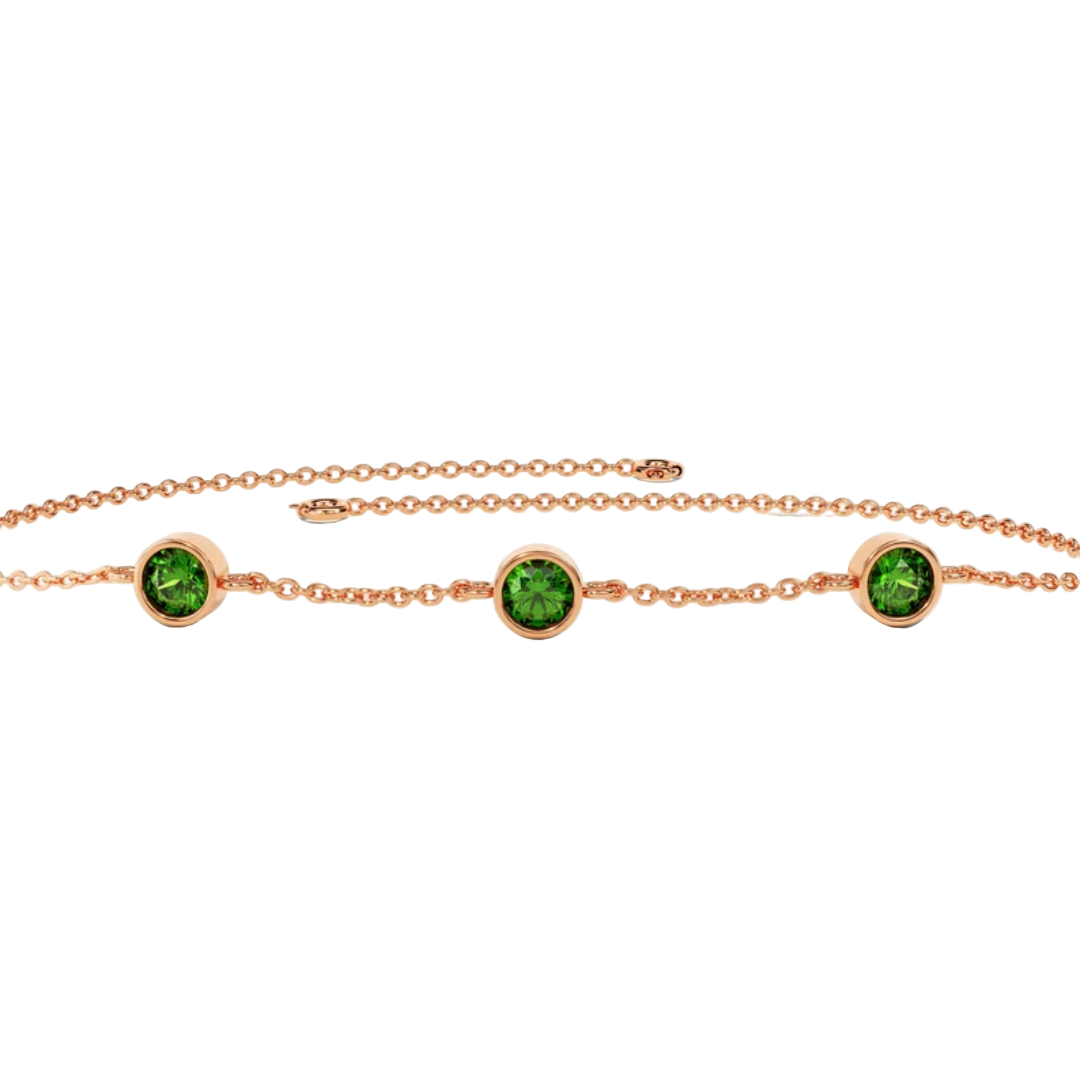 Dames Geboortesteen Armband Gepersonaliseerd