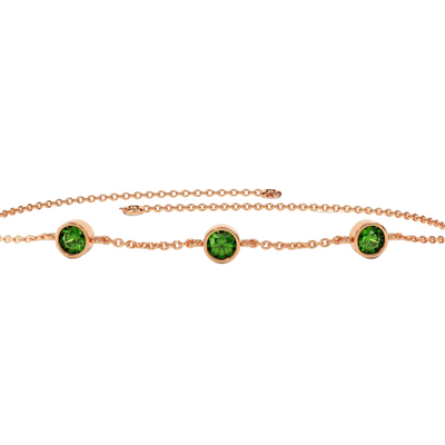 Dames Geboortesteen Armband Gepersonaliseerd