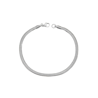 Dames Visgraat Armband 925 Sterling