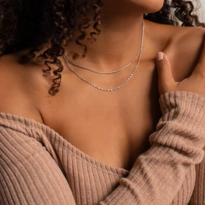 Ketting Dames Laagjes Verguld Verstelbaar