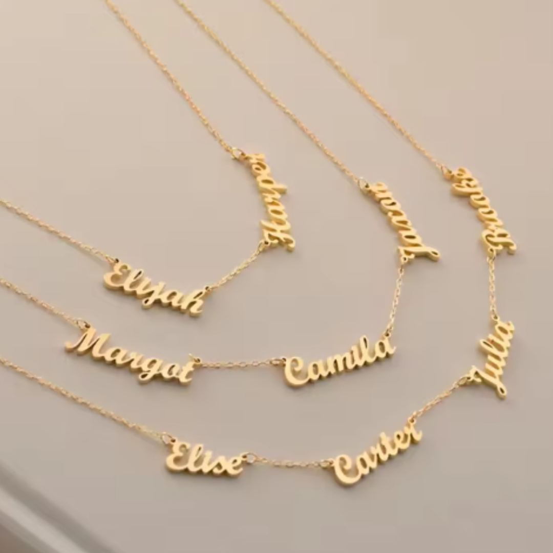 Gepersonaliseerde Ketting met Meerdere Namen