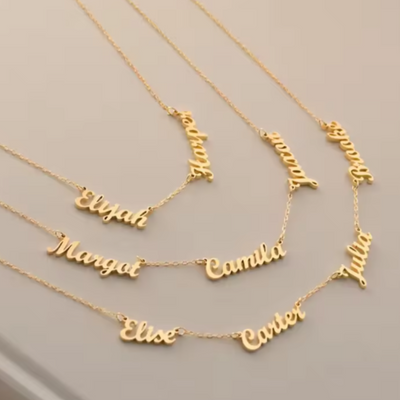 Gepersonaliseerde Ketting met Meerdere Namen