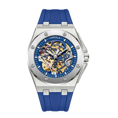 Horloge Heren NH35 Automatisch Siliconen Band | Sterling Valor