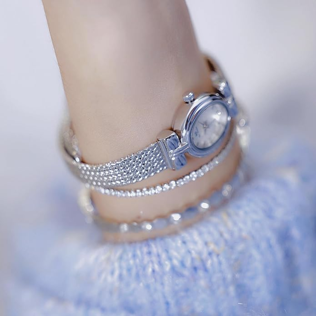 Horloge Dames Roestvrijstalen Armband | Belle Époque