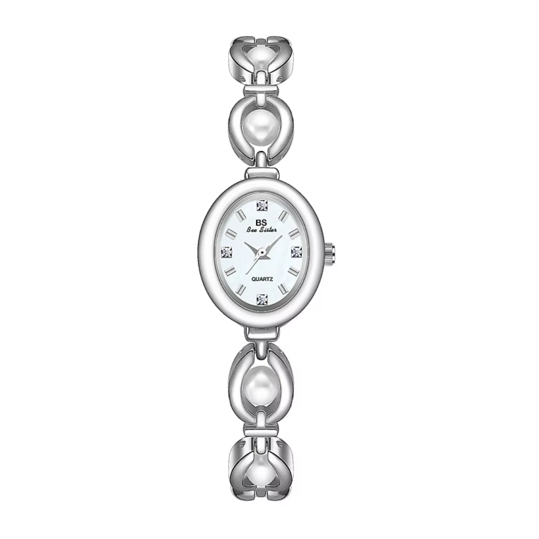 Horloge Dames Roestvrijstalen Armband | Lumière Nocturne