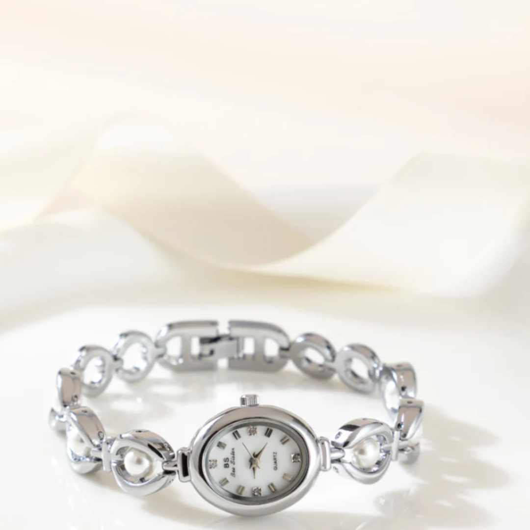 Horloge Dames Roestvrijstalen Armband | Lumière Nocturne