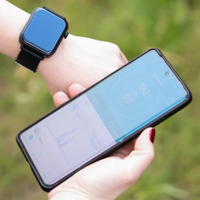 Unisex Fitness Smartwatch IP68 Waterdicht