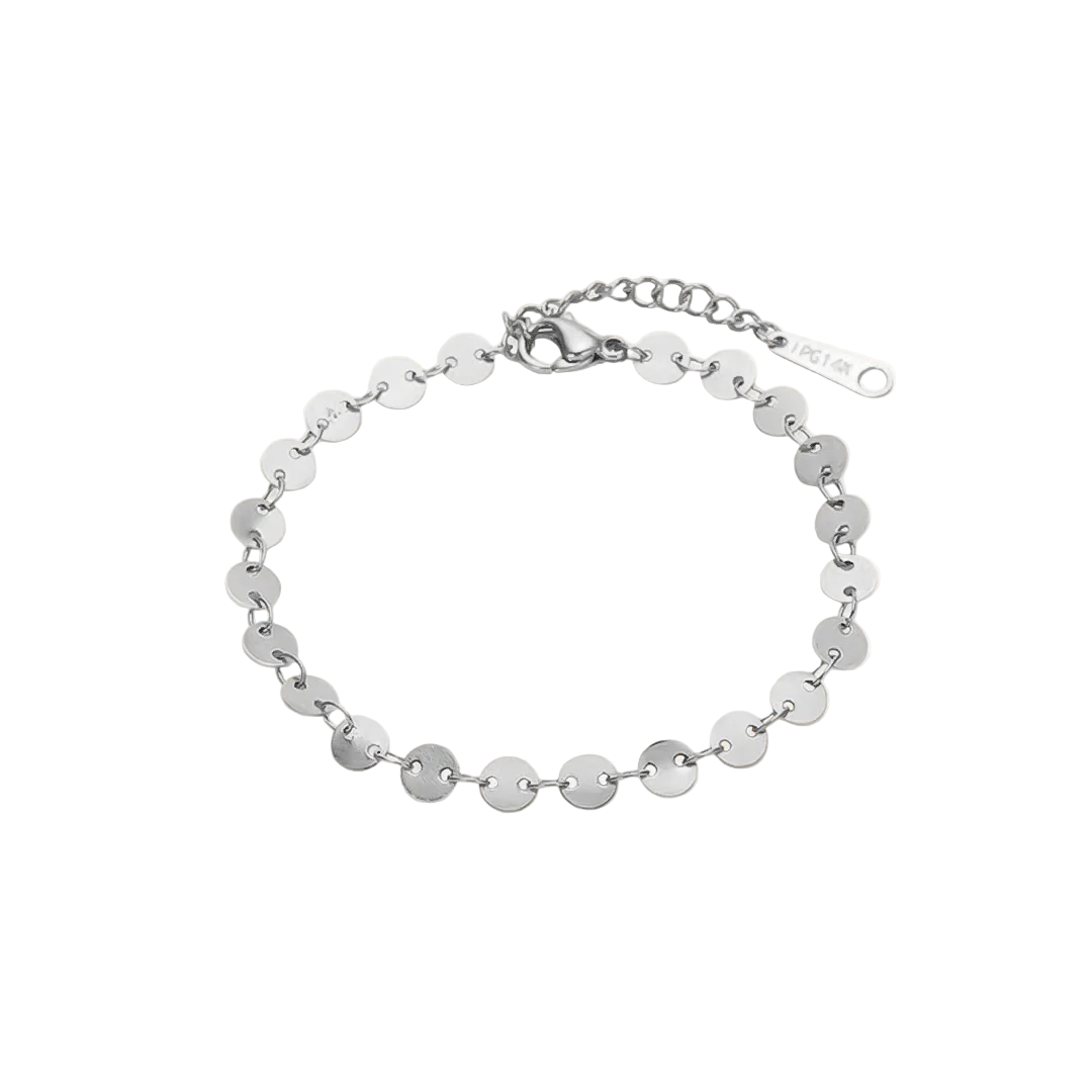 Dames Schakelarmband Ronde Schakels