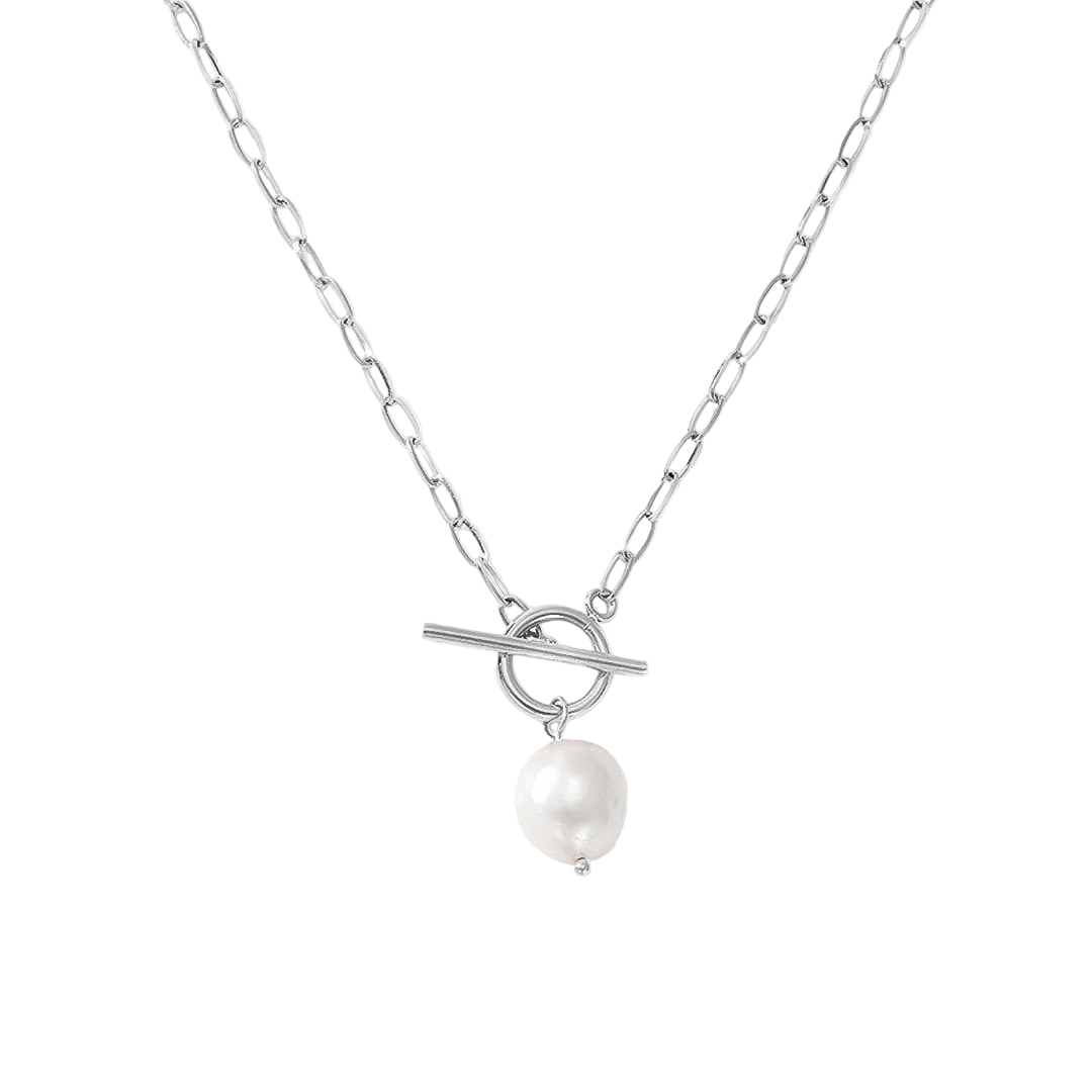 Dames Parelketting Zoetwaterparel 43 cm