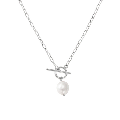 Dames Parelketting Zoetwaterparel 43 cm