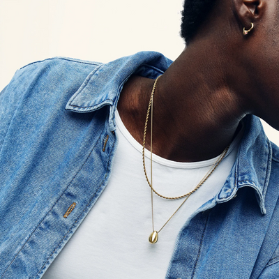 Dames Touwschakel Halsketting