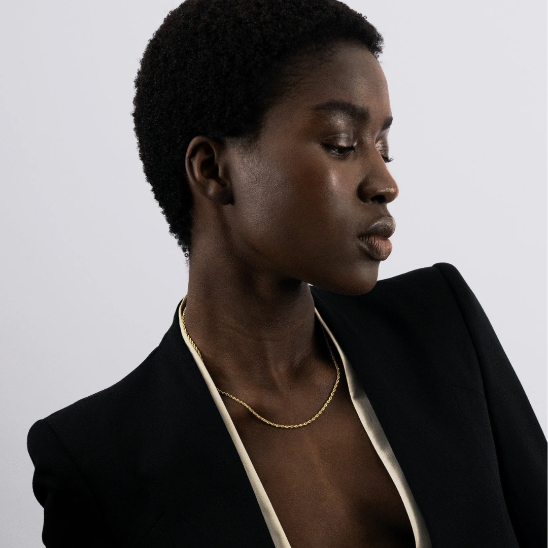 Dames Touwschakel Halsketting