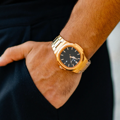 Horloge Heren Roestvrijstalen Armband | Argent Legacy