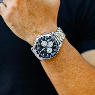 Horloge Heren Roestvrijstalen Armband | Aurelian Summit