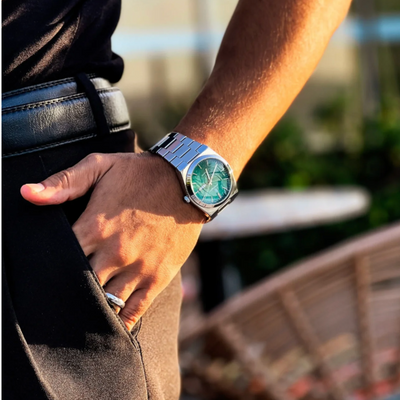 Horloge Heren Roestvrijstalen Armband | Kingsbridge Reserve