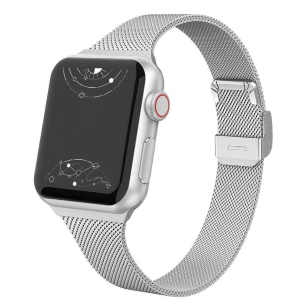 Slanke Roestvrijstalen Band voor Smartwatch