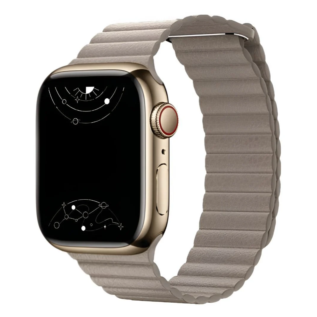 Magnetische Leren Band voor Smartwatch
