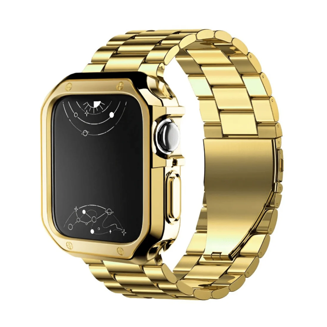 Stalen Smartwatch Band met Beschermhoes