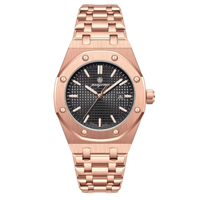 Horloge Heren Roestvrijstalen Armband | Monarch Pinnacle