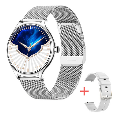 Unisex AMOLED Bluetooth Bellen Smartwatch