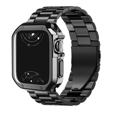 Stalen Smartwatch Band met Beschermhoes