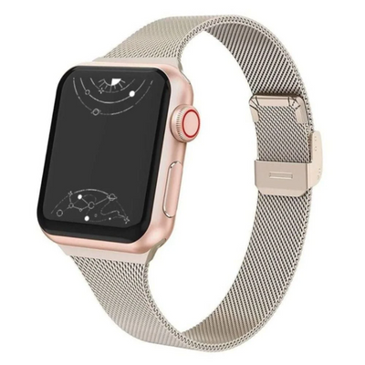 Slanke Roestvrijstalen Band voor Smartwatch