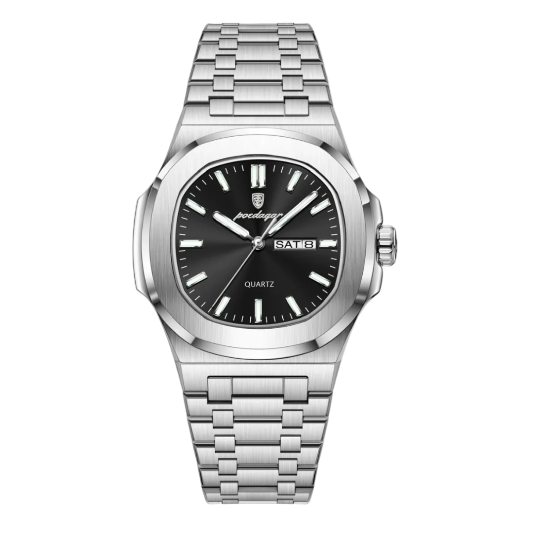 Horloge Heren Roestvrijstalen Armband | Sovereign Crest