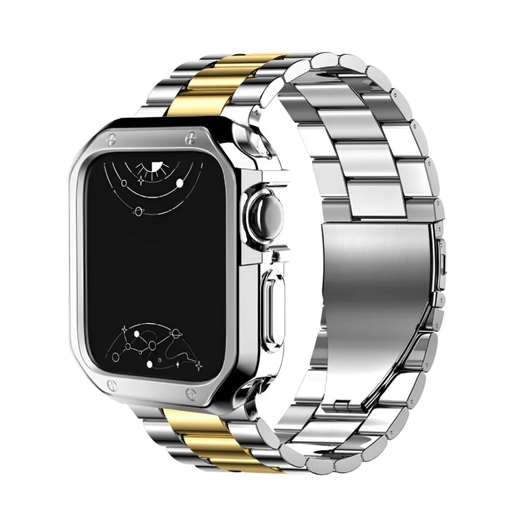 Stalen Smartwatch Band met Beschermhoes