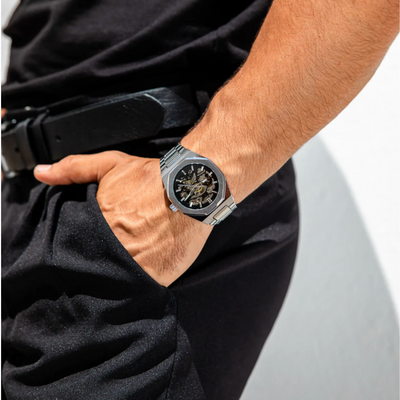 Horloge Heren Roestvrijstalen Armband | Imperial Emblem
