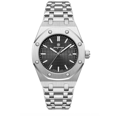 Horloge Heren Roestvrijstalen Armband | Monarch Pinnacle